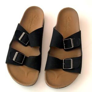 Skechers Luxe Foam Slip On Sandal 9